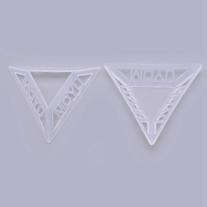 Plastic Triangle Speed Magic Cubes Base Holder Frame Accessories Puzzle Cube Organize