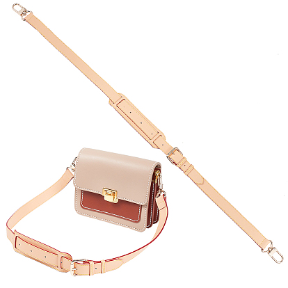 Регулируемый плечевой ремень из воловьей кожи, с наплечником и поворотными застежками из сплава