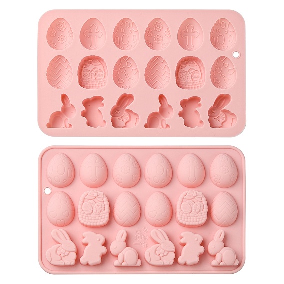 18 силиконовая форма для выкройки, мультяшные пасхальные формы для помадки своими руками, кролик из яйца