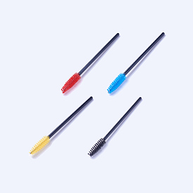 Нейлоновые ресницы косметические кисти, с пластиковой ручкой