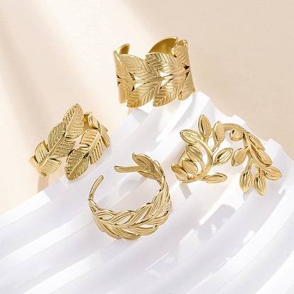 304 открытая манжета из нержавеющей стали для женщин, лист