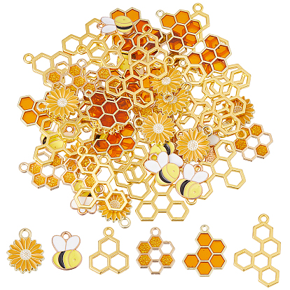 60 шт 6 подвески из сплава, с eanmel, разнообразные, соты для лаунчера pro