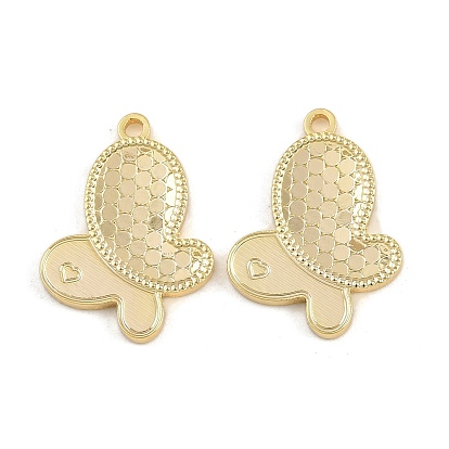 Латунные подвески, бабочки прелести, без никеля 