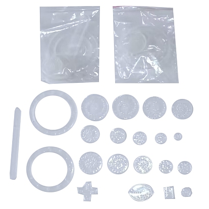 22ПК многофункциональный пластиковый набор линеек для геометрического рисования, черновик шаблона, для архитектуры, офис, изучение, проектирование, принадлежности для рисования