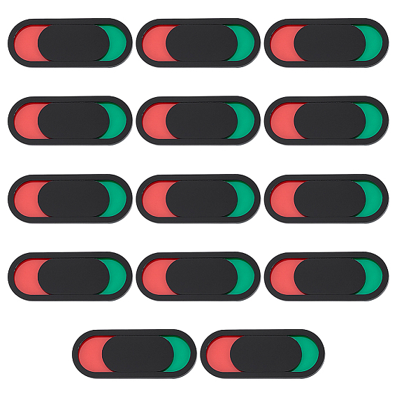 14шт. акриловый красно-зеленый скользящий дверной указатель, Табличка «Не беспокоить» о занятости туалета, овальные