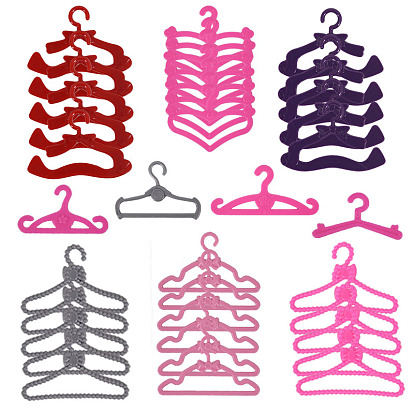 plastic doll clothes hangers