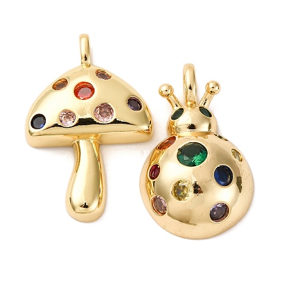 Латунные микро проложить кубического циркония подвески, стойки покрытие, прочное покрытие, без кадмия и без свинца, реальный 18 k позолоченный