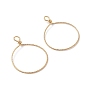 Copper Open Back Bezel Pendants, Ring