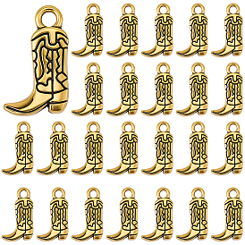 50 шт. Подвески из сплава в тибетском стиле, джинсовая тематика в стиле вестерн