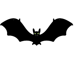 Bat Theme Halloween Display Decorations