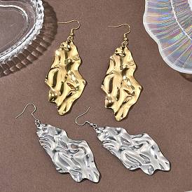 304 из нержавеющей стали болтаться серьги, nuggest, ионное покрытие (ip), сложить очарование