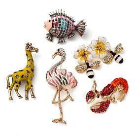 Эмалевые булавки, броши из сплава для одежды рюкзака