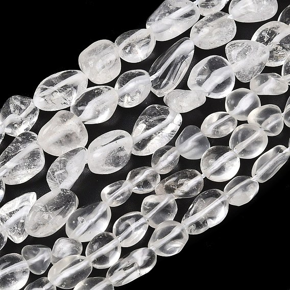 Природных кристаллов кварца бисер нитей, горного хрусталя, самородки, упавший камень