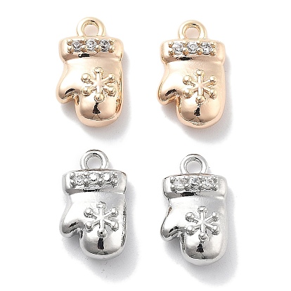 Подвески из прозрачного кубического циркония с микропейвом, без кадмия, без никеля и без свинца, перчатки