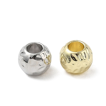 Сплавочные бусины, круглые, долговечный, без свинца и без кадмия