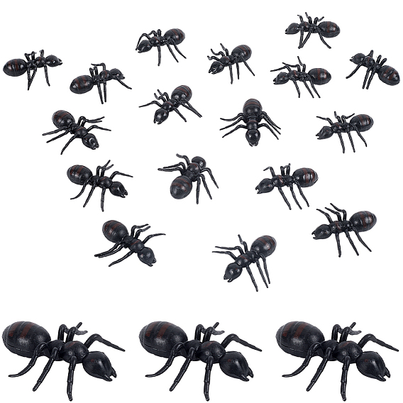 30ПК ПВХ имитационная модель игрушки муравей, для украшения хэллоуина
