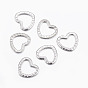 304 Stainless Steel Linking Rings, Heart