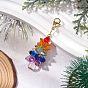 Подвеска из стеклянных бусин в виде дерева, Подвески с застежками-когтями омара для украшения сумок
