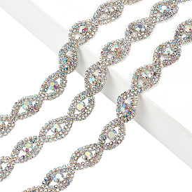 1 двор железные стразы чашки цепи, глаз