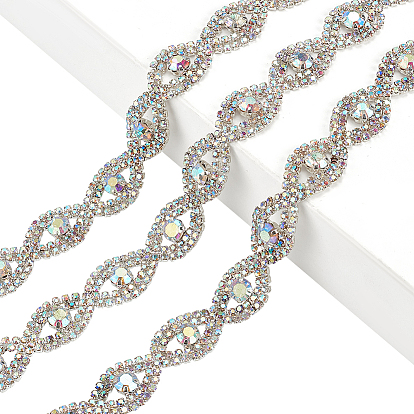 1 двор железные стразы чашки цепи, глаз