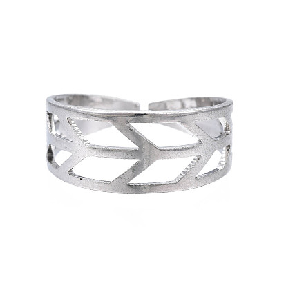 Iron Arrows Open Cuff Rings for Women, Cadmium Free & Lead Free