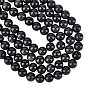Natural Obsidian Beads Strands, Grade AAA, Round