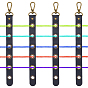 4Pcs Alloy Leather Threader, Antique Bronze