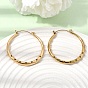 304 Stainless Steel Hoop Earrings for Women, Ion Plating(IP)