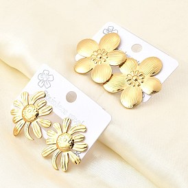 304 серьги из нержавеющей стали, вакуумное покрытие pvd