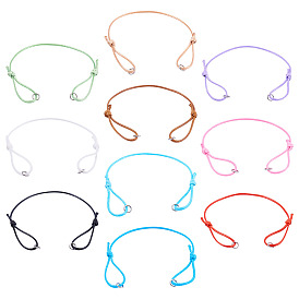 30шт 10 цвета нейлоновая нить шнур браслеты изготовление