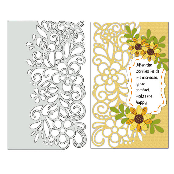 Углеродистая сталь разрезает трафареты, для diy scrapbooking, Фотоальбом, декоративная бумага для тиснения, цвет нержавеющей стали