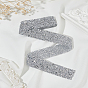 1 Yard Glitter Resin Hotfix Rhinestone(Hot Melt Adhesive On The Back), Rhinestone Trimming, Costume Accessories