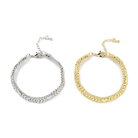 Латунные браслеты с покрытием для женщин, долговечный, без свинца и без кадмия