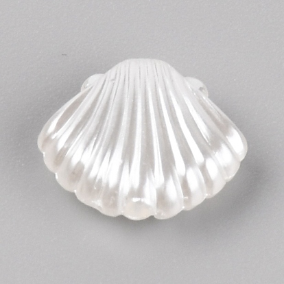 Perles acryliques opaques, coquille