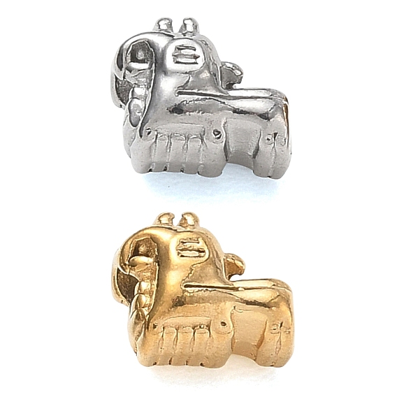 304 Stainless Steel Beads, Sheep