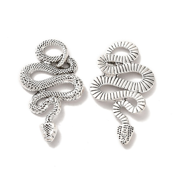 Сплавочные подвески тибетского стиля, очарование змеи