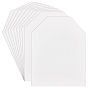 Cardboard Shirt Inserts Folding Forms for Packing, T-Shirt Packing Sheet