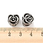 316 Surgical Stainless Steel  Beads, Flower