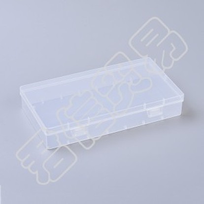 Leere Plastikboxen, Wulst Lagerbehälter, für Perlen, Schmuck, Werkzeuge, , Lieferungen, Zahnseide, Rechteck