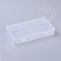 Leere Plastikboxen, Wulst Lagerbehälter, für Perlen, Schmuck, Werkzeuge, , Lieferungen, Zahnseide, Rechteck