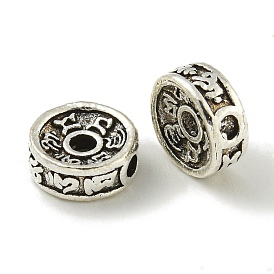 Tibetan Style Alloy Beads, Cadmium Free & Lead Free. Antique Silver