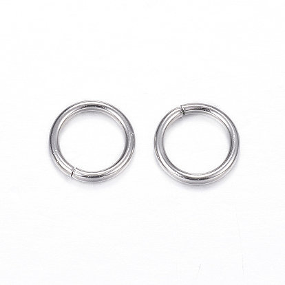 Устойчивы к потускнению 304 открытые соединительные кольца из нержавеющей стали, круглые