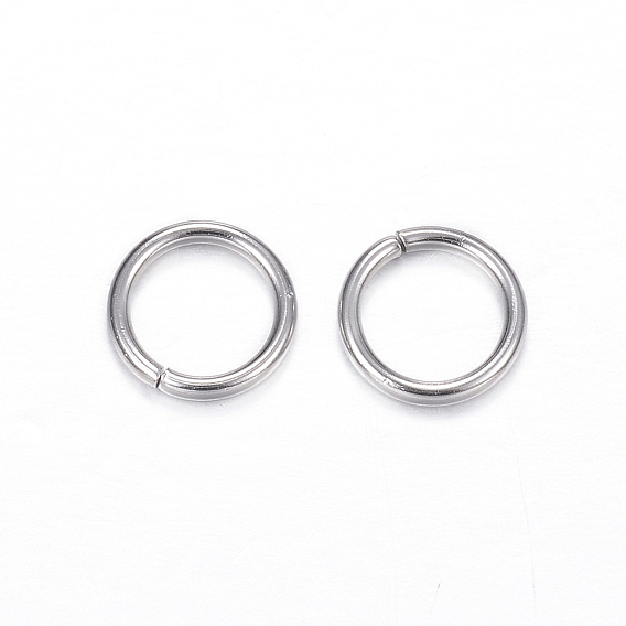 Устойчивы к потускнению 304 открытые соединительные кольца из нержавеющей стали, круглые