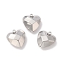 304 подвески из нержавеющей стали, шарма сердца