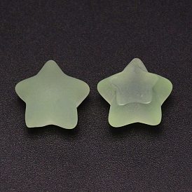 Cabochons de la resina de helado, estrella