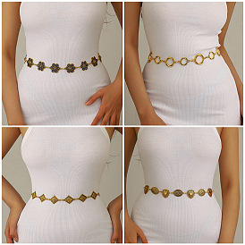 Цепочки из сплава на талию и живот для женщин