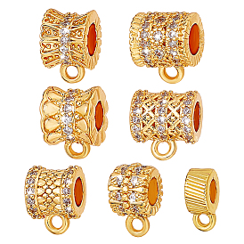 14шт 7 стили латунные трубчатые дужки