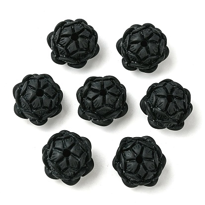 Opaque Resin Beads, Flower