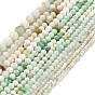 Естественный зеленый опал бисер нитей, граненые, круглые