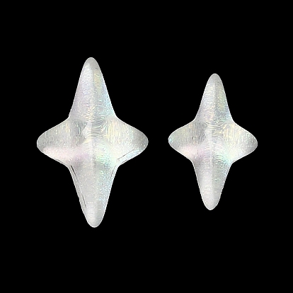 K 9 стеклянные кабошоны, с блеском порошок, звезда